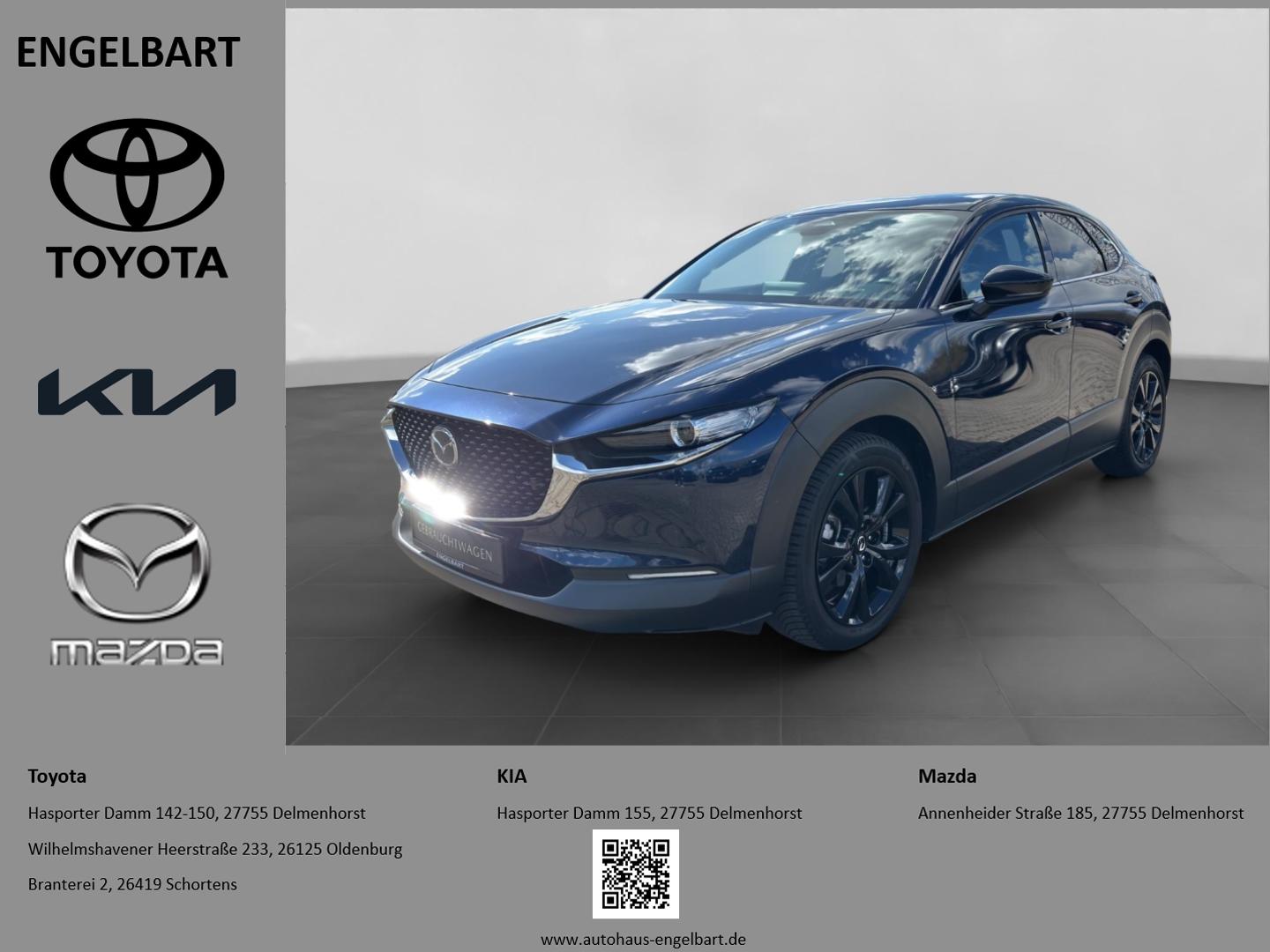 Mazda CX-30 Homura 2WD HUD Navi LED ACC El. Heckklappe