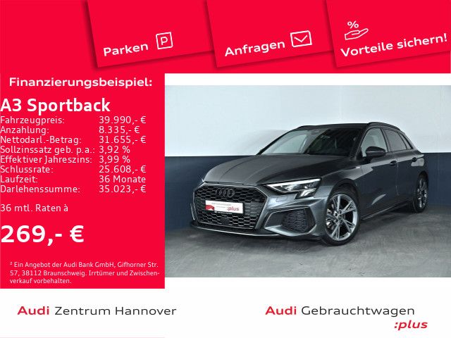 Audi A3 Sportback S line 35 TDI AHK LED Kamera virtua