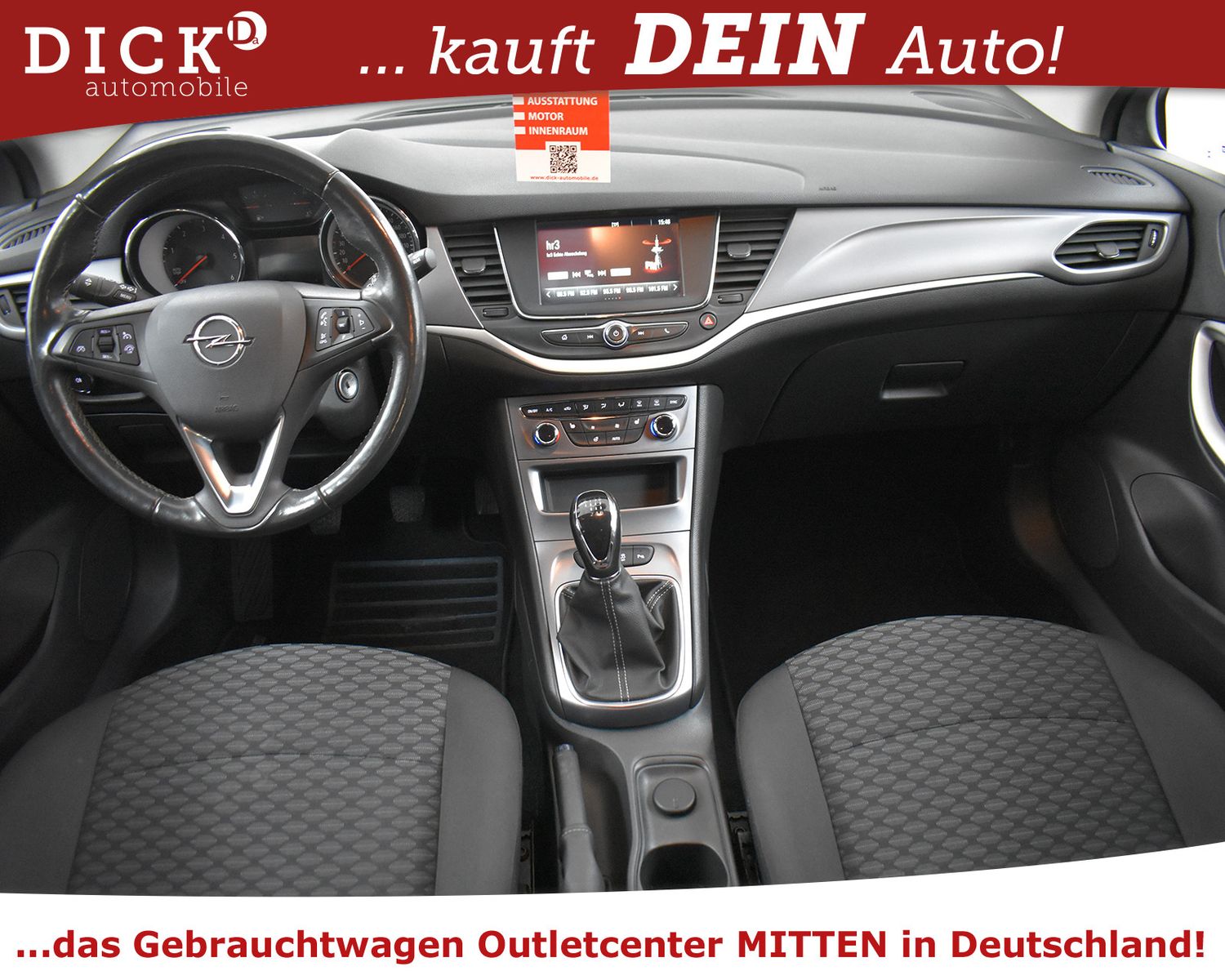 OPEL Astra K 1.5d Edition NAVI+SITHZ+TEMP+MFL+PDC+DAB - Image 8