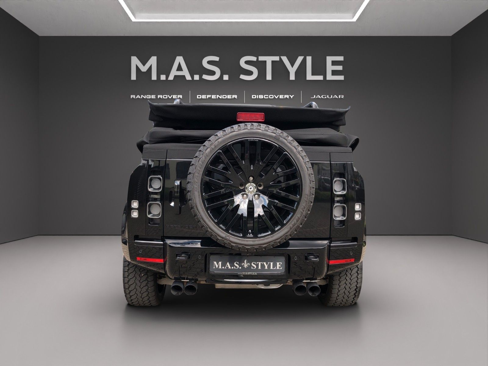 Fahrzeugabbildung Land Rover Defender 90 V8 Cabrio Einzelstück m. TÜV