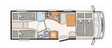 Dethleffs Esprit 7150-2, SAT, Klima, Geschirrspüler, Hubst - Dethleffs Esprit 7150