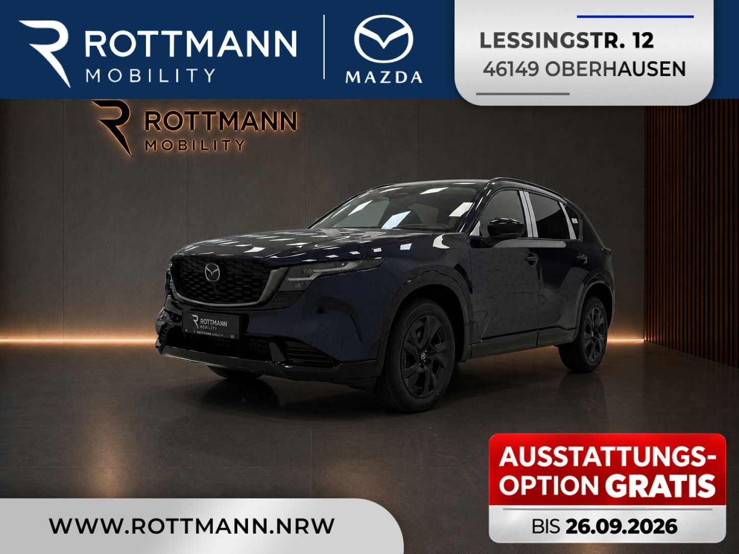 Mazda CX-5 2026 e-SKYACTIV-G 2.5 6AT HOMURA Leder-S