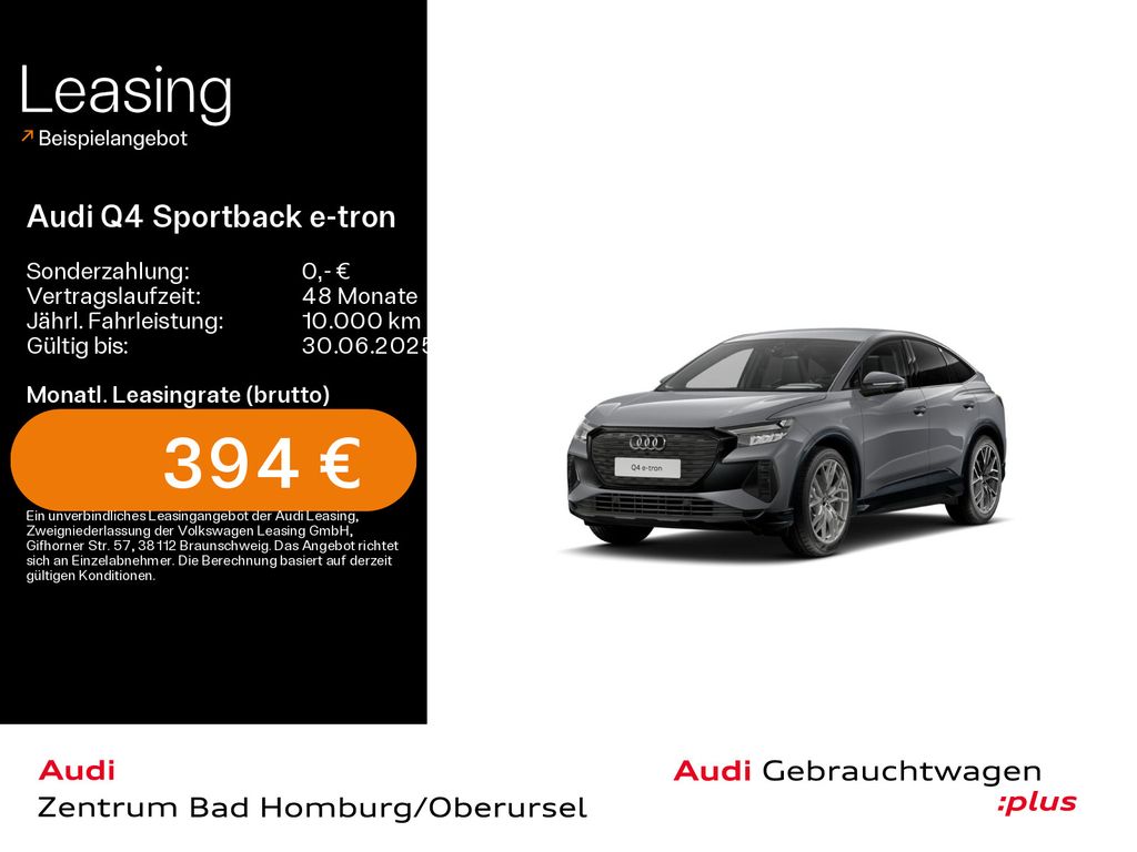 Audi Q4 Sportback e-tron 45*Navi*LED*Alu*AHK*HUD*PDC*