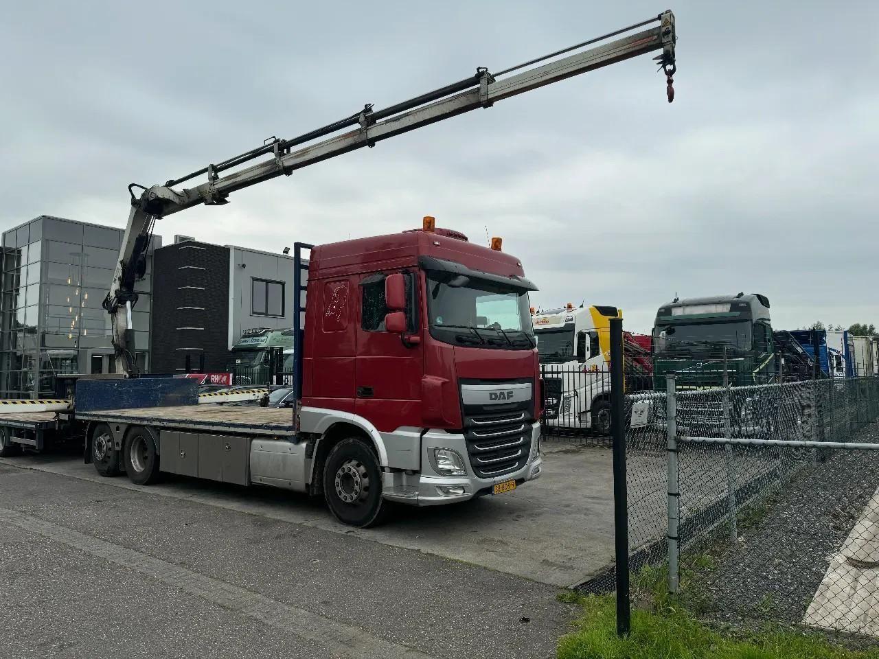 DAF XF 510 6X2 EURO 6 + HIAB 166 HI PRO + REMOTE CON