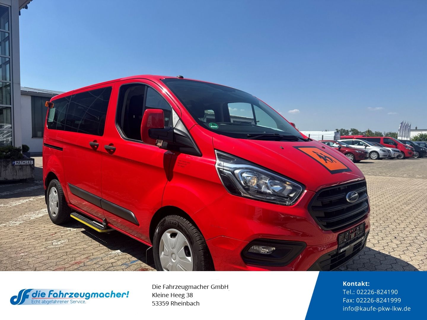Fahrzeugabbildung Ford Transit Custom Tourneo 320 L1 Trend *4187 *EXPOR