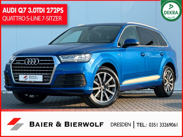 Audi Q7 3.0 TDI quattro S LINE AHK 7-SITZER LED PANO