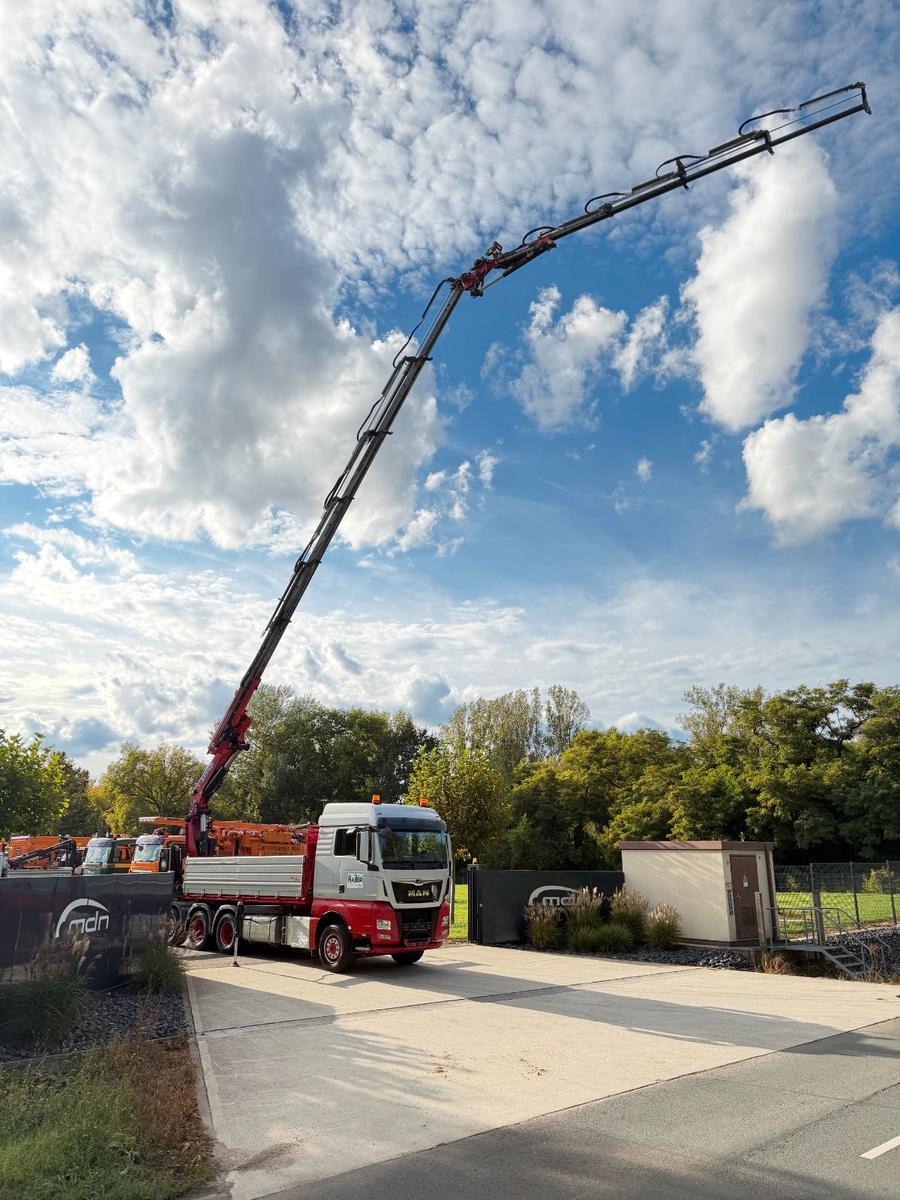 MAN TGS 35.480 8x4 KRAN+JIB 32m Kipper 5/6 Steuerkre