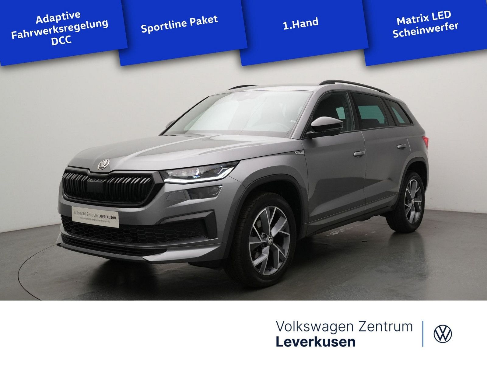 Skoda KODIAQ Sportline ACC NAVI PDC SHZ AHK LEDER