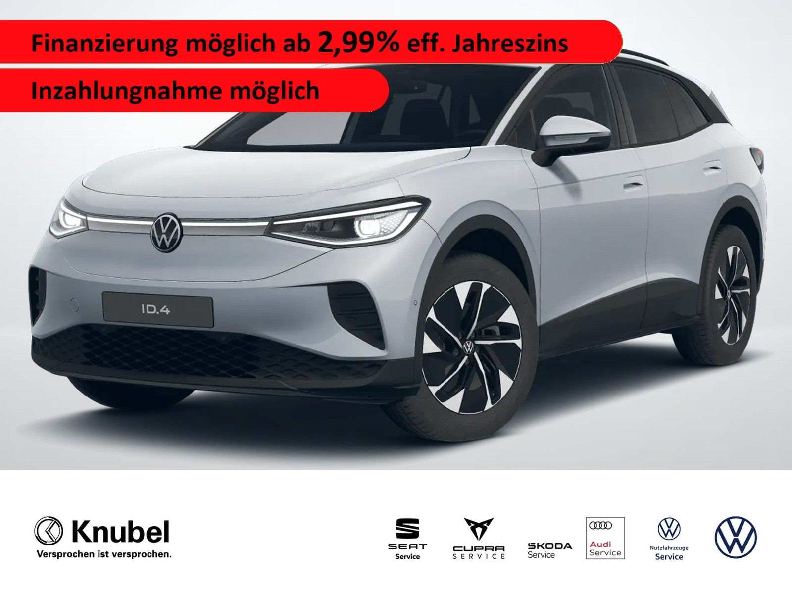Volkswagen ID.4 Pro IQ.Light Navi Harman AHK Keyless 19"