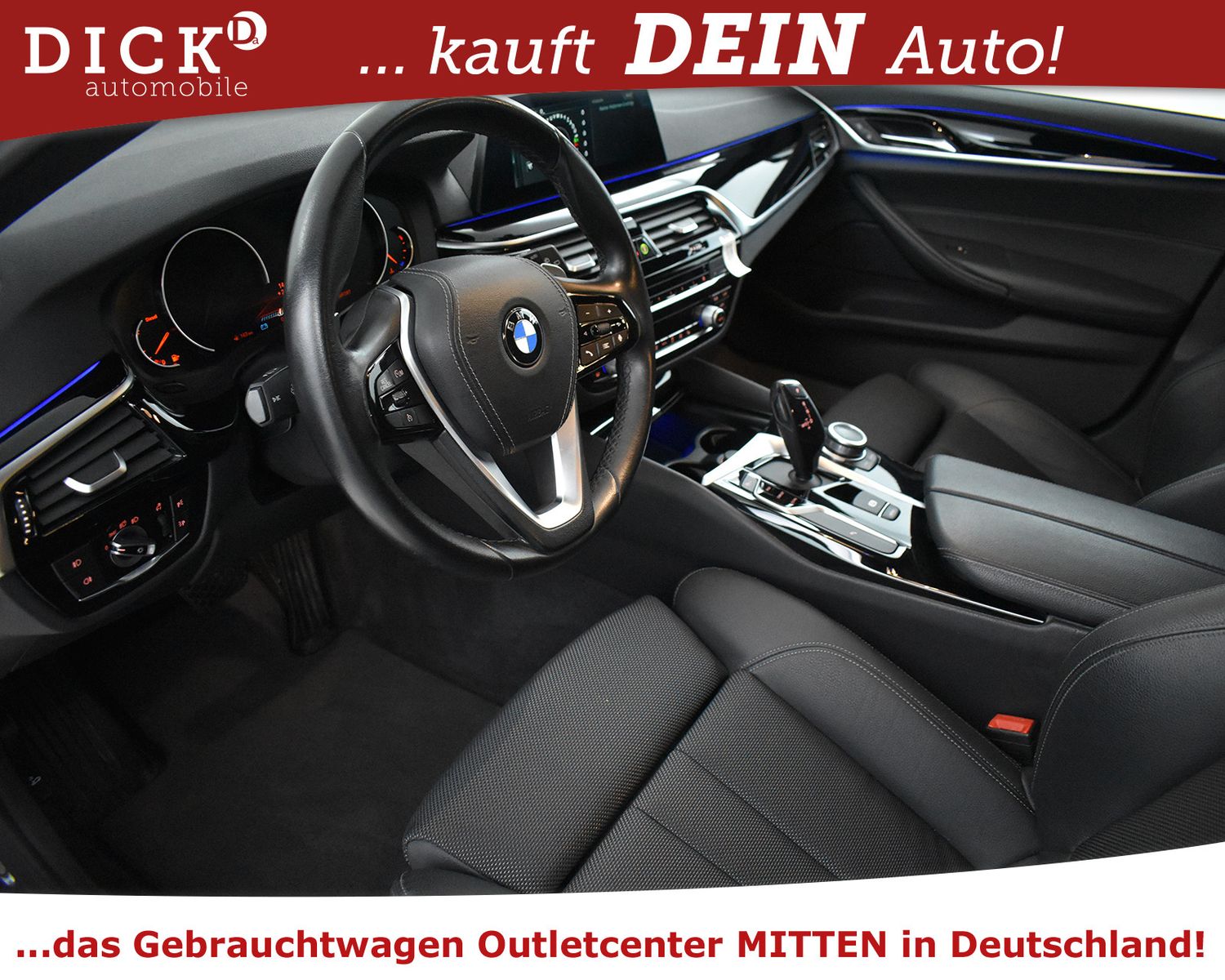 BMW 520d Sport Aut. Sport Line SHADOW+NAVI+KAM+LED+M - Image 11