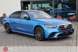 Mercedes-Benz S 400 d 4M lang AMGLine-DESIGNO Manufaktur 1of1 - blaue Mercedes-Benz S 400