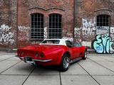Corvette C3 Cabrio SB Sidepipes 4-speed - rote Corvette C3