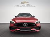 Mercedes-Benz C 200 T AMG 9G,Night,Pano,Kamera,DAB,Designo,AHK - Mercedes-Benz C 200: Rot