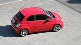 Fiat 500 Rosso Corsa - Fiat 500: Rosso