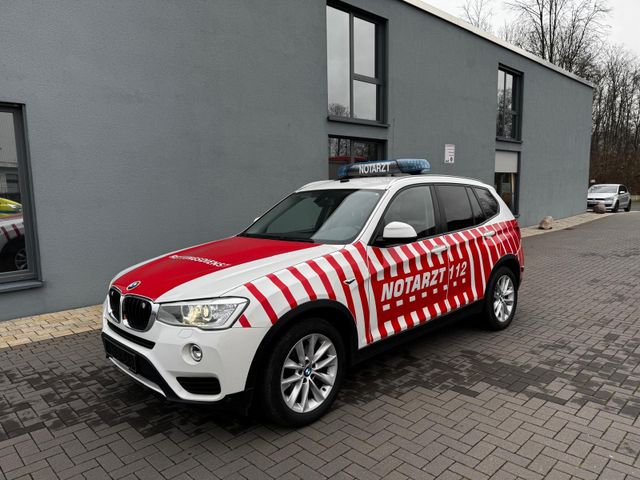 BMW X3 xDrive 20 d NEF Notarzteinsatzfahrzeug