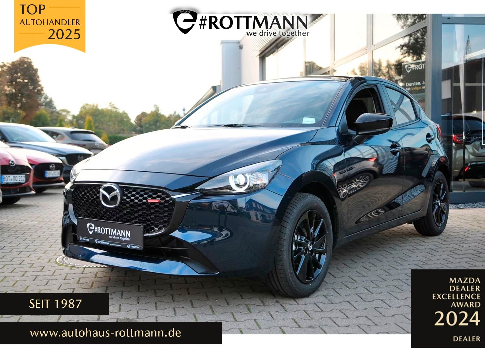 Mazda 2 1.5 Homura | CarPlay | r.Kamera | Beheiz.Lenkr