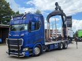 Scania S580 V8*6x4*Retarder*KranKabine*LOGLIFT F118S83 - Scania LKWs