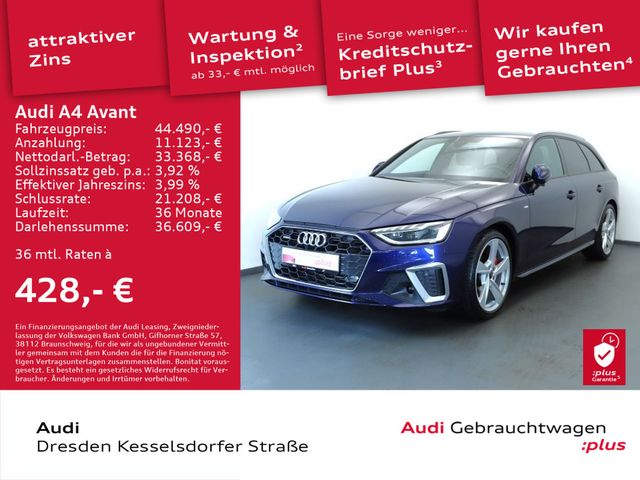 Audi A4 Avant 40 TFSI Q.S-Line Navi LED AHZV