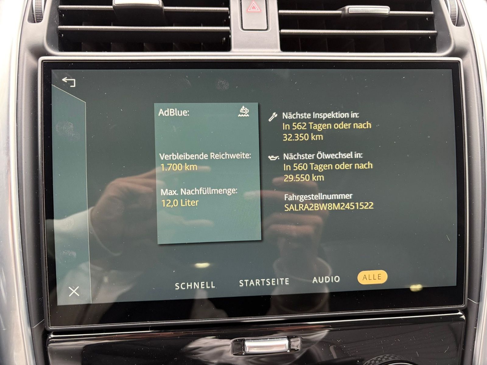 Fahrzeugabbildung Land Rover 5 R-Dynamic HSE D300/7-SITZER/PANO/3D-KAM/VOLL
