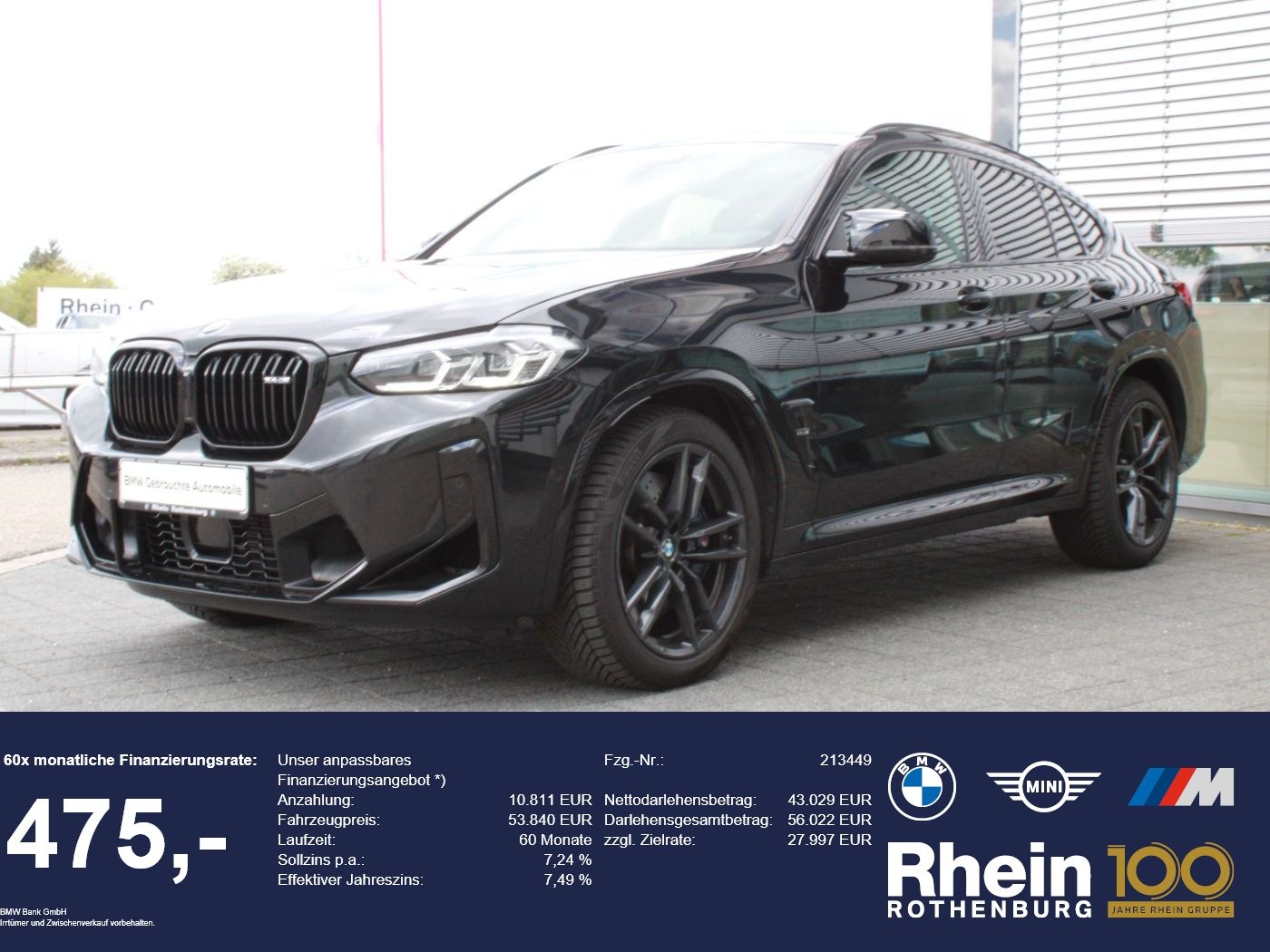 BMW X4 M Competition Navi AdLED HeadUp HarmanKardon