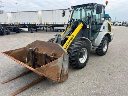 Kramer 5095 Radlader mit Schaufel und Paletten Gabel