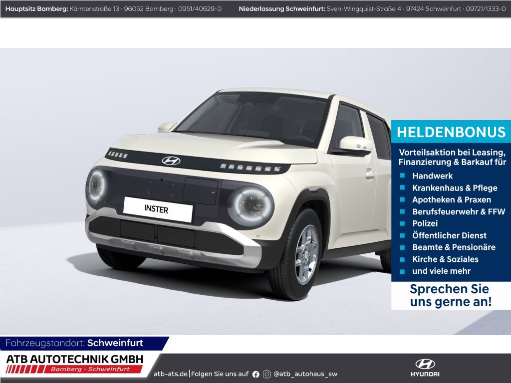 Hyundai INSTER MY27 42kWh Trend Navi Apple CarPlay PDCv+