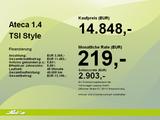 Seat Ateca 1.4 TSI Style *NAVI*PARKSENSOR*SITZH* - Seat Ateca: Style