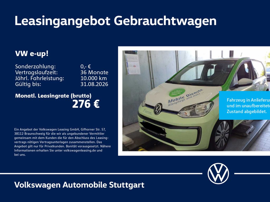 Volkswagen e-up! Kamera DAB SHZ Bluetooth