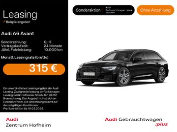 Audi Leasingangebot: Audi A6 Avant 45 TFSI S line S tro*HUD*Matrix*Virtual