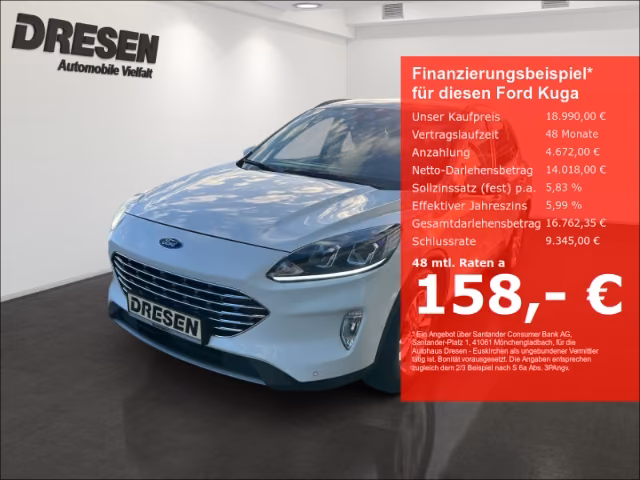Ford Kuga 1.5 EcoBlue Titanium S Allwetter/AHK/Sitzhe