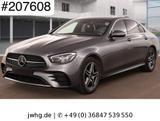 Mercedes-Benz E 220 Lim d AMGLine|Distr+|360°|Memo|Nappa|Burm. - Mercedes-Benz mit Diesel-Antrieb: Grau, Luftfederung, Limousine