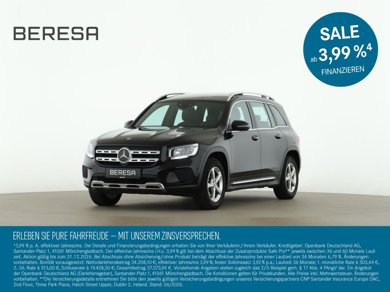 MERCEDES-BENZ GLB 200 d Progressive MBUX Pano AHK Distronic
