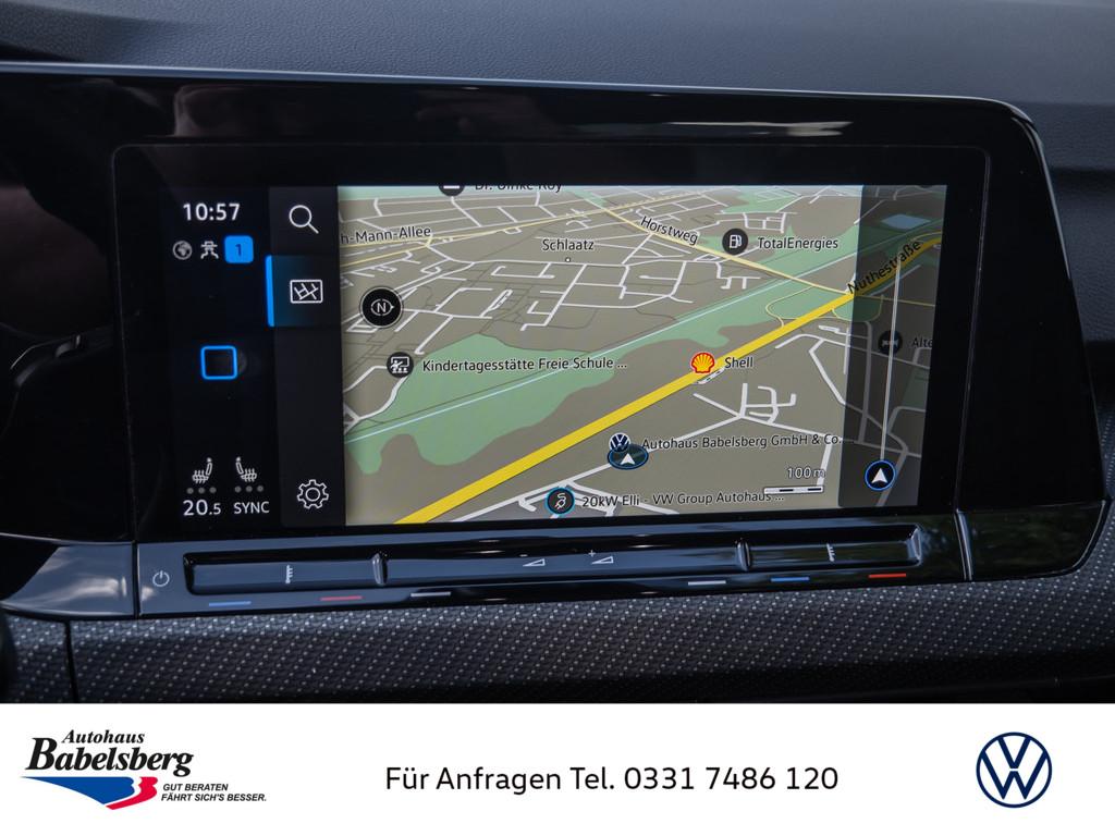 Volkswagen Golf VIII 1.5TSI R-Line LED NAVI RFK SHZ ACC LED, миниатюра 9