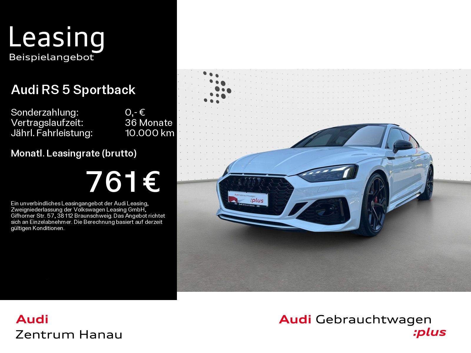 Audi RS 5 Sportback*NAVI-PLUS*HUD*RS-AGA*PANO*290KM/H
