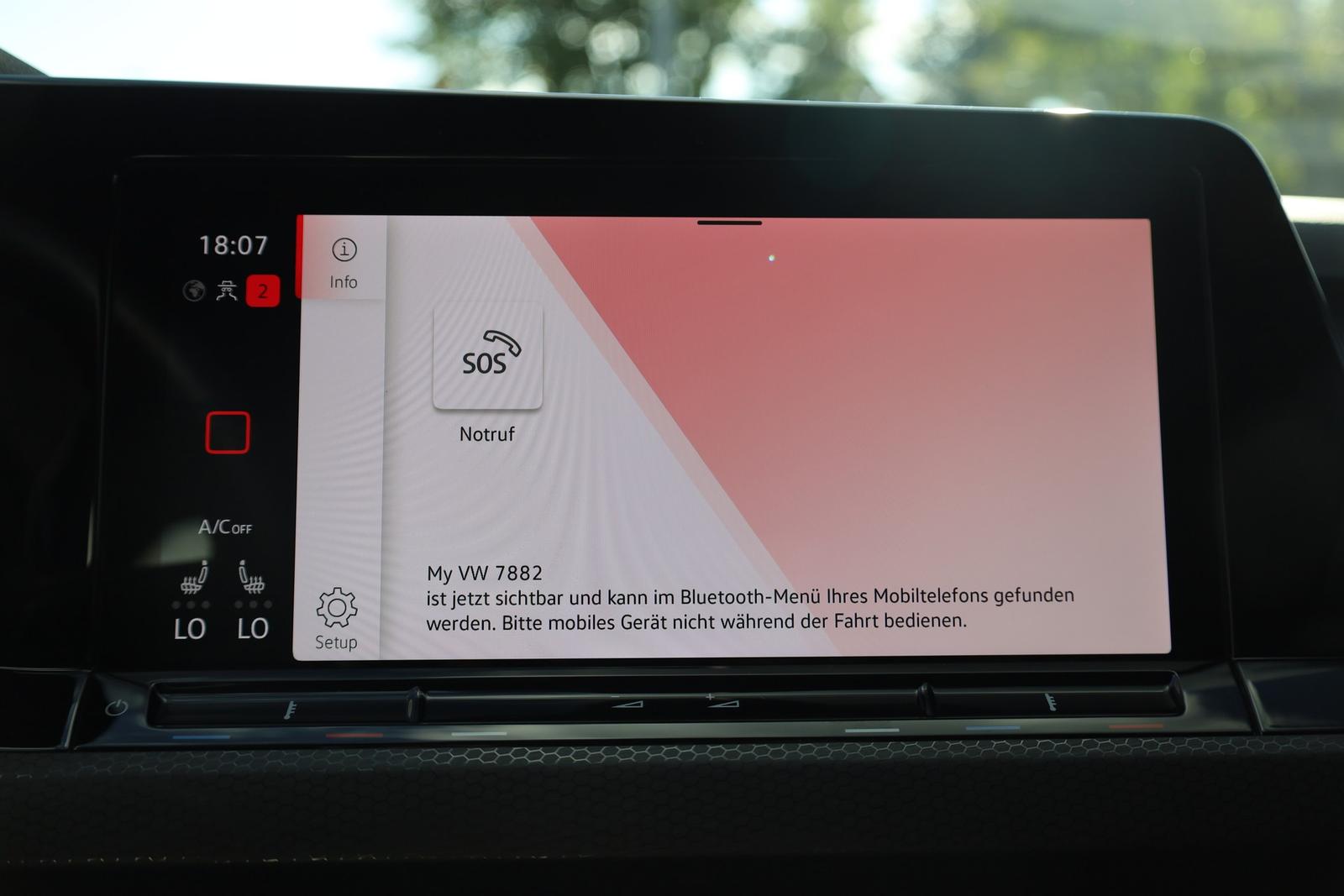 Volkswagen Golf VIII 2.0 GTI LED Navi Bluetooth Sitzheizung, миниатюра 13