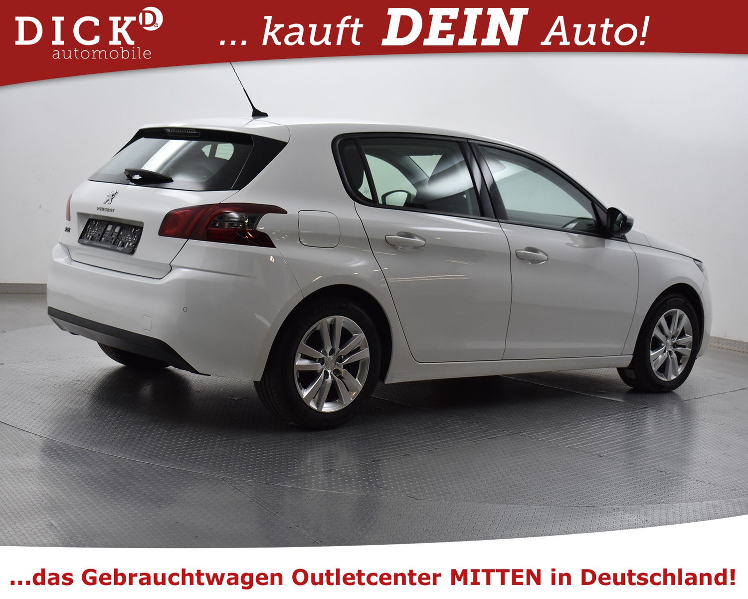 PEUGEOT 308 1.2 Aut. Active Pack NAVI+PDC+TEMP+MFL+APPLE - Image 3
