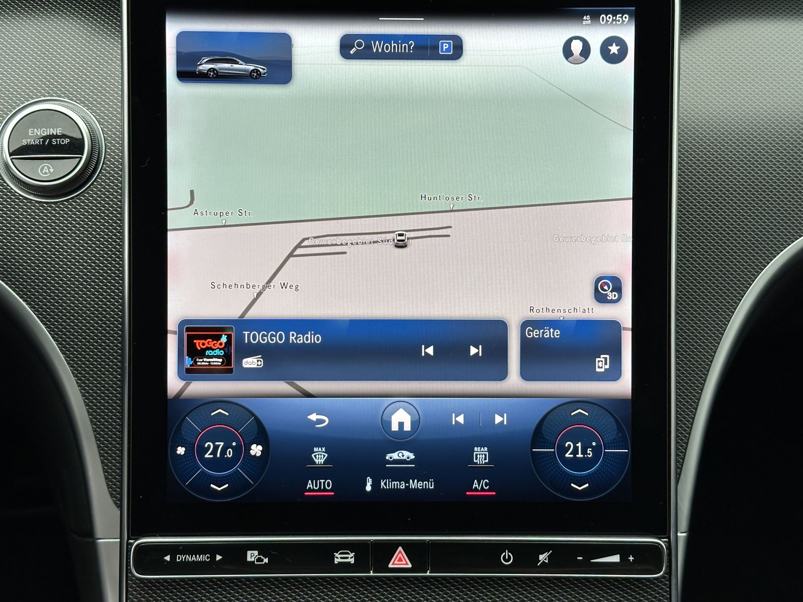 Fahrzeugabbildung Mercedes-Benz C 220d T Avantgarde NAV+LED+KAM+VCOCKPIT+CARPLAY