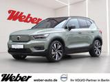 Volvo XC40 P8 Twin Recharge Pure Electric *Pano*BLIS*A - mit Elektro-Antrieb: Grün, Vollleder, Panorama-Dach