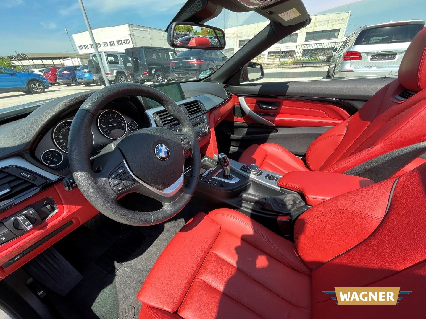 Fahrzeugabbildung BMW 420 i Cabrio Automatik Leder Navi Service NEU