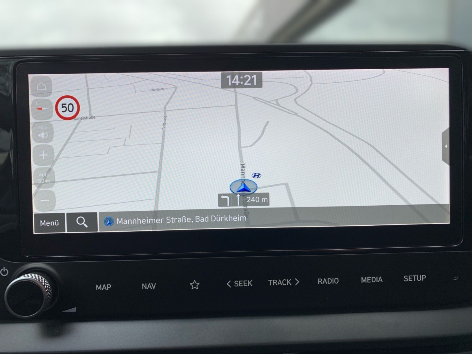 Fahrzeugabbildung Hyundai i20 1.2 Select Navi Kamera