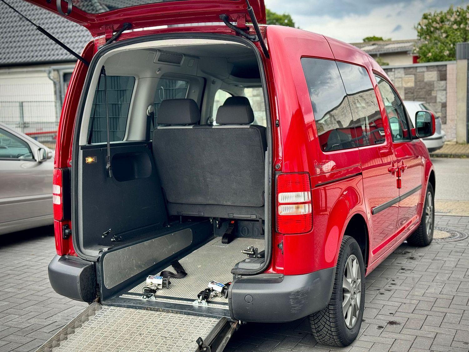 Volkswagen Caddy 'Behindertengerecht-Rampe'5-Sitzer'Klima'