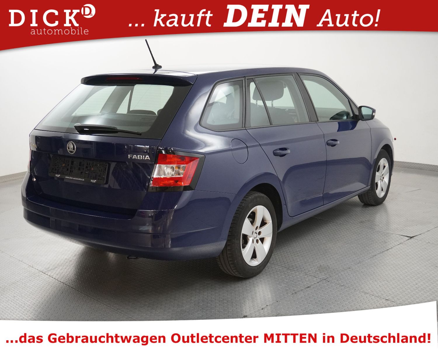 Fahrzeugabbildung SKODA Fabia Com 1.4d DSG Style GEPFLEGT+SHZ+AHK+TEMP+