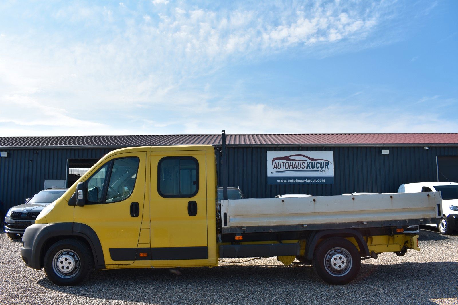 Fahrzeugabbildung Citroën Jumper Pritsche Doka. 35 L4 Lang HDi 120 Heavy