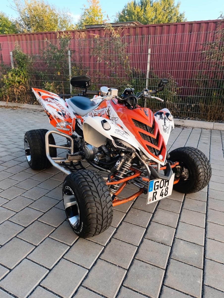 Yamaha Raptor 2007 — rear view