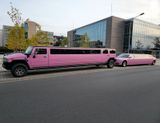 Hummer H2 Stretchlimousine Limousine Limo in Pink Party - Hummer: Limousine
