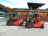 Linde H30D-01 Triplex 4,8m + SS + ZV + Halbkab. - Linde H30D