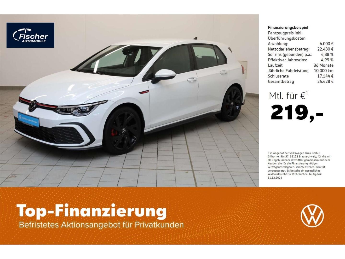 Volkswagen Golf GTI 2.0 TSI OPF 6-Gg. LED/Klima/DAB+
