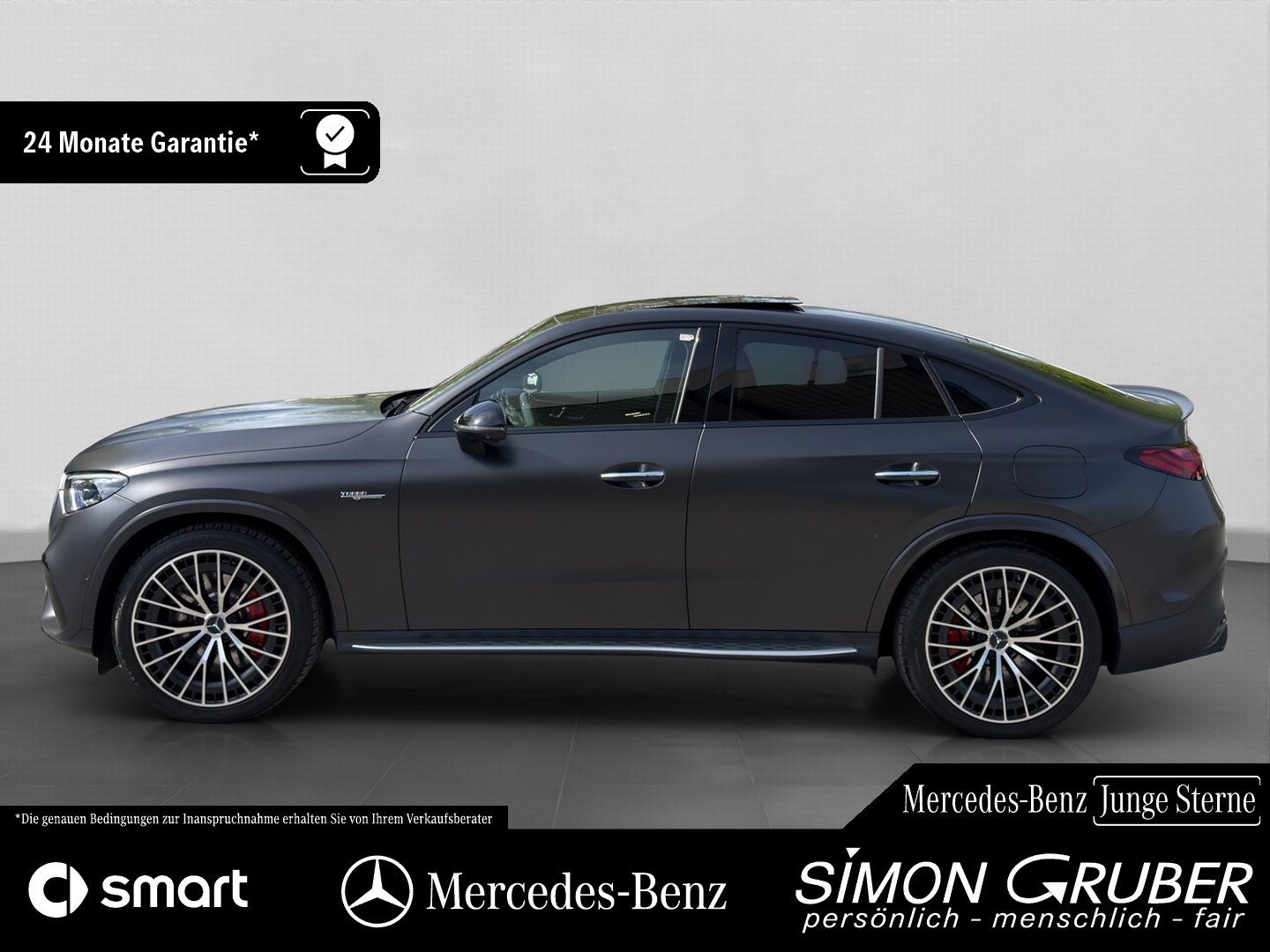 Fahrzeugabbildung Mercedes-Benz GLC 63 S E Perfo Coupe Active Ride Carbon magno