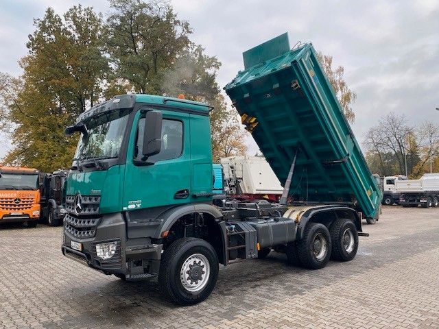 Mercedes-Benz AROCS 3351 6x6 KIPPER MEILLER BORDMATIK