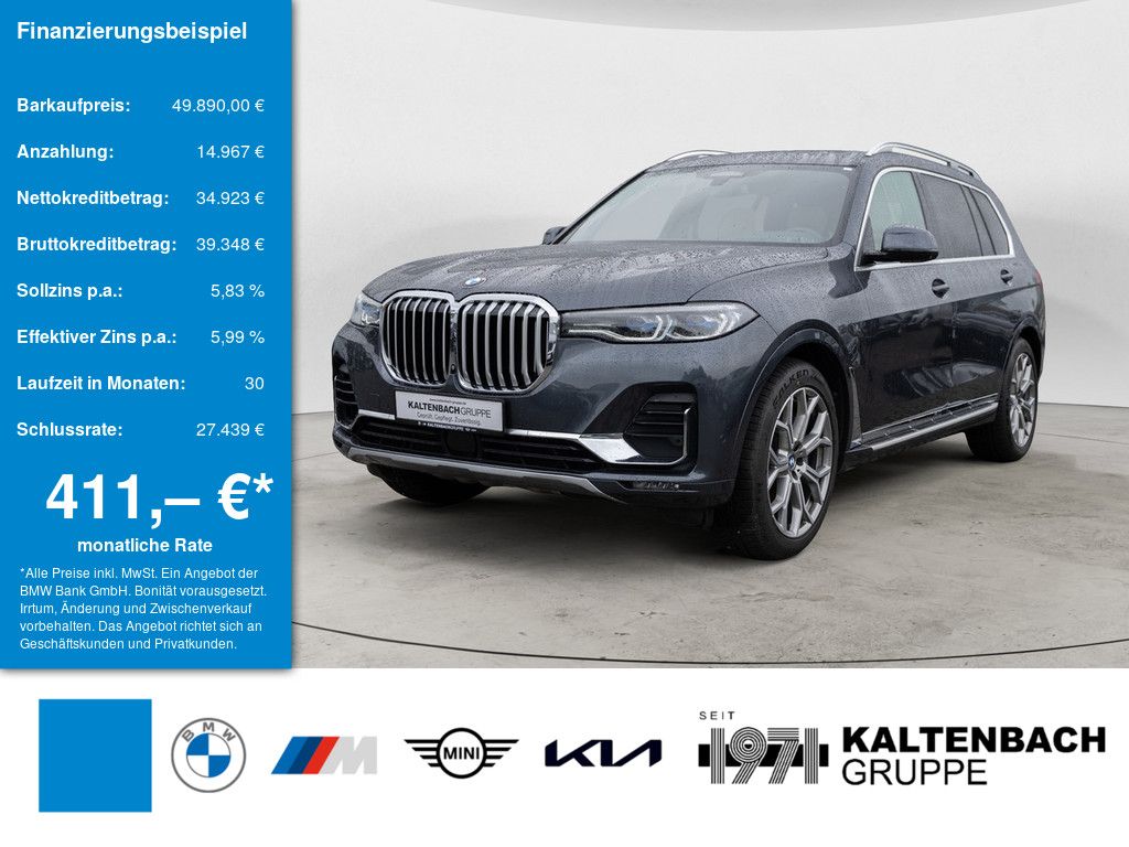 BMW X7 xDrive30d Pure Excellence PANO AHK HUD 360°